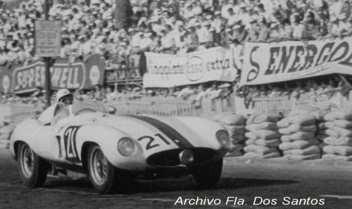 10 Horas de Messina '55 - Rezende Dos Santos Ferrari 500 Mondial 0562 - Foto Fla Dos Santos